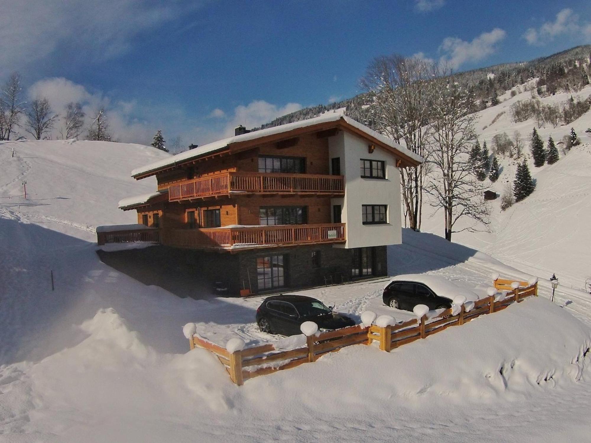 Modern Chalet With Sauna Near Ski Area In Saalbach Hinterglemm Salzburgerland מראה חיצוני תמונה