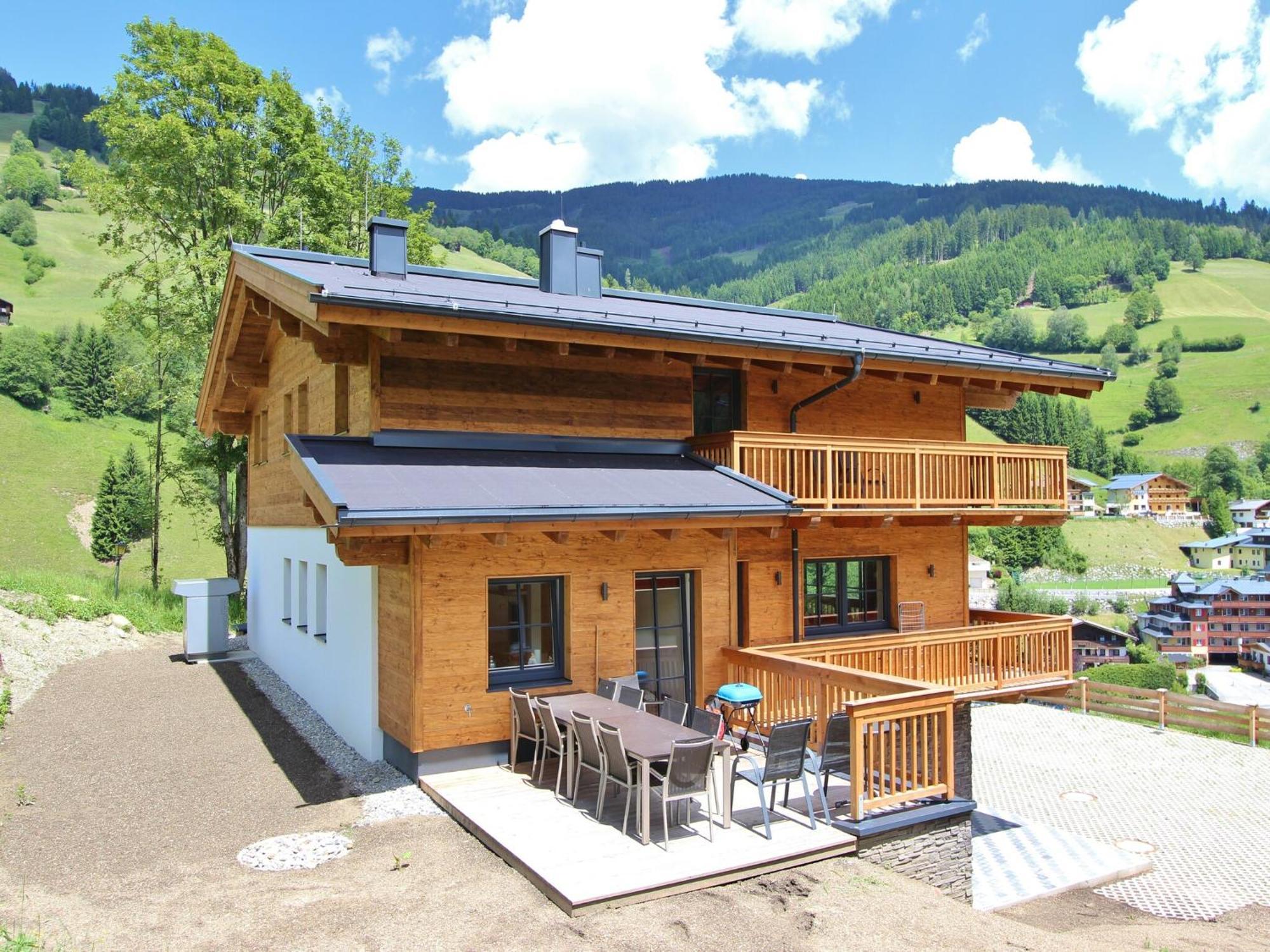 Modern Chalet With Sauna Near Ski Area In Saalbach Hinterglemm Salzburgerland מראה חיצוני תמונה